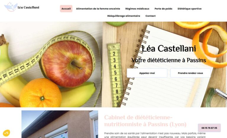 Léa Castellani - Régimes médicaux à Lyon