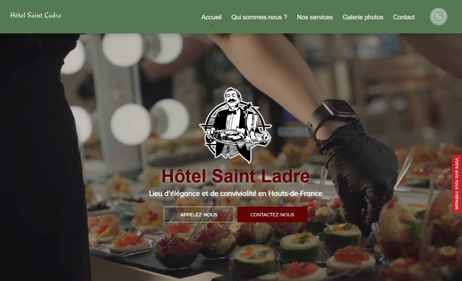 Hôtel Saint Ladre - Traiteur mariage