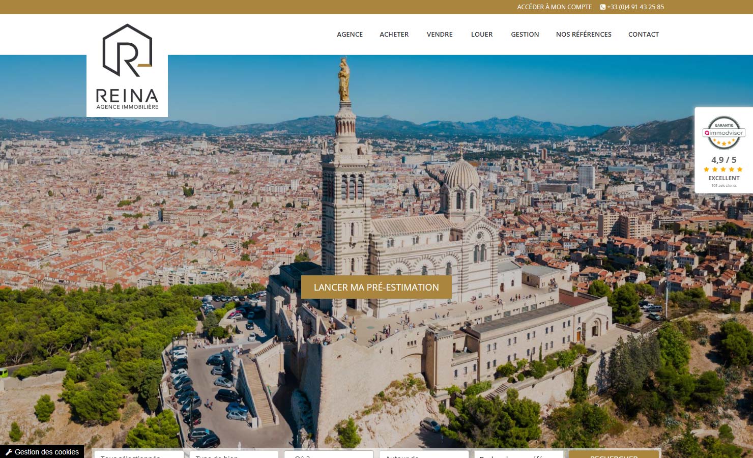 Maison à vendre Marseille 13012 - Reina Immobilier