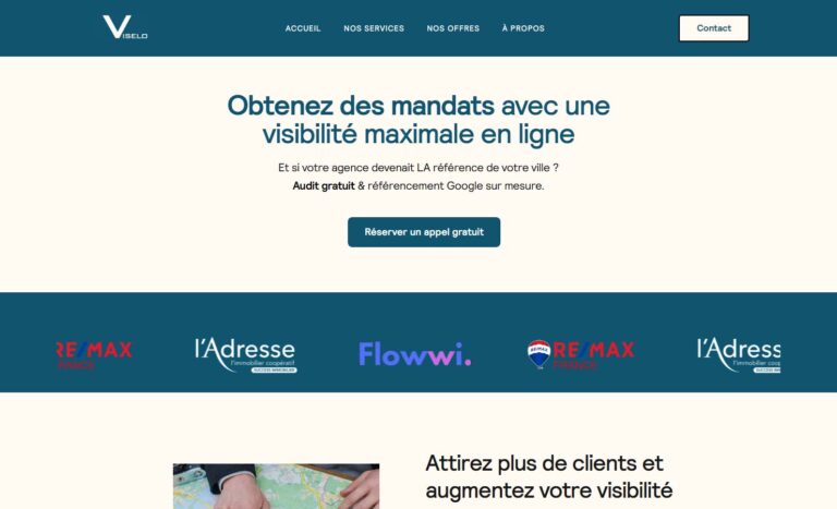 Viselo - SEO immobilier