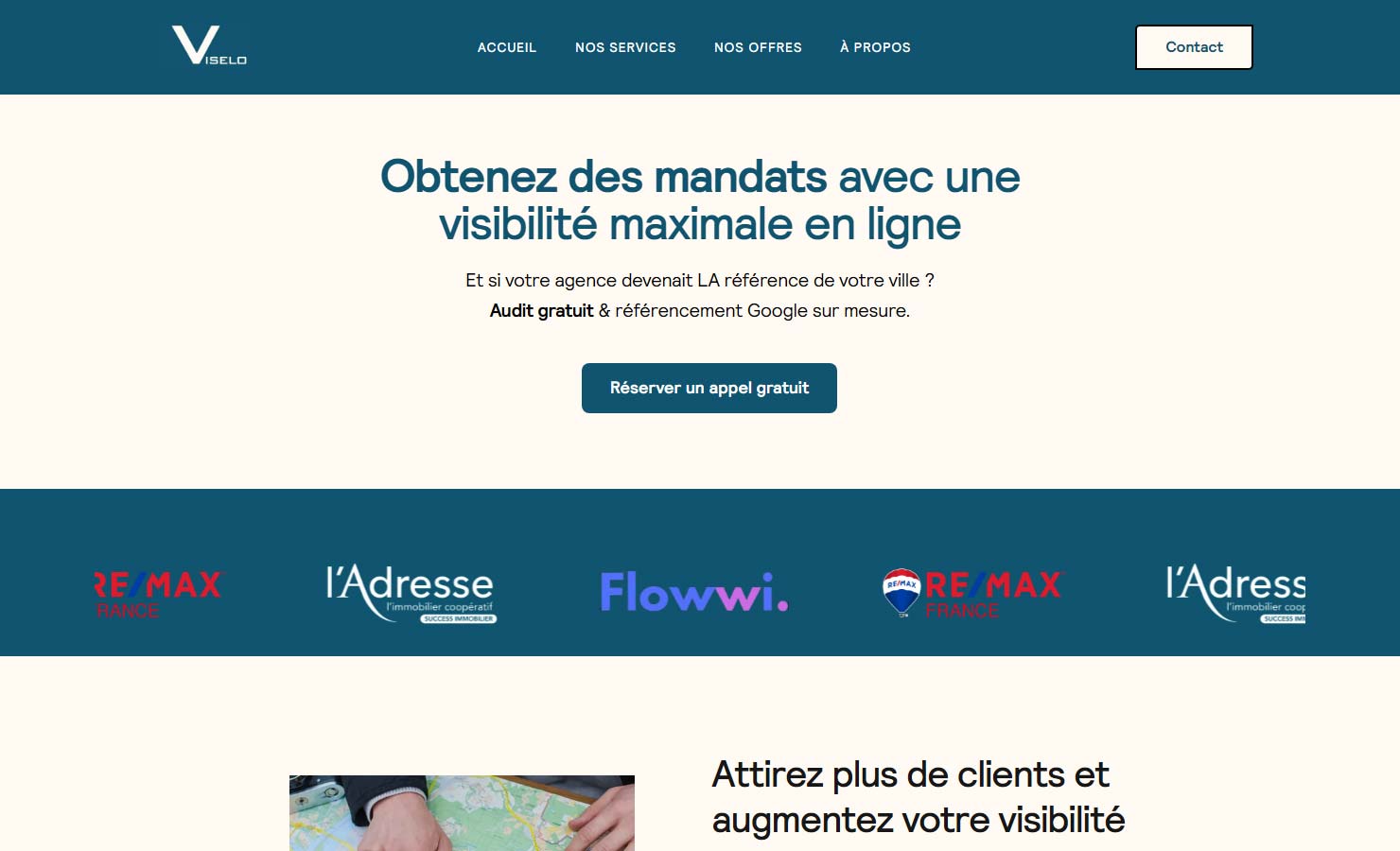 Viselo - SEO immobilier