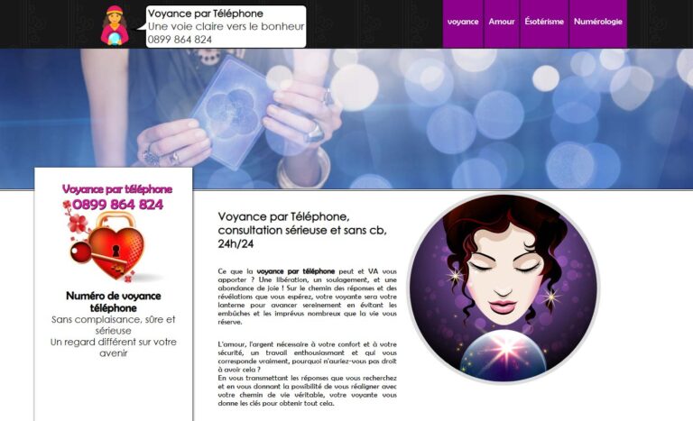 Voyance par téléphone sérieuse immédiate