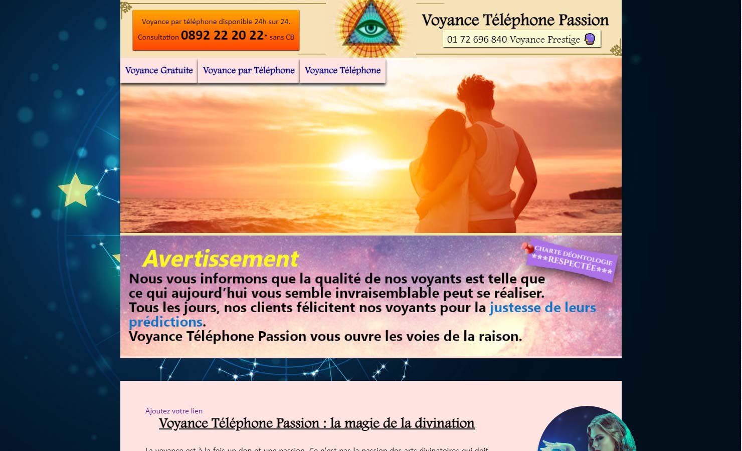 Voyance Téléphone Passion