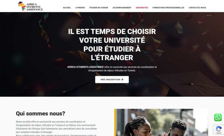 Africa Students assistance