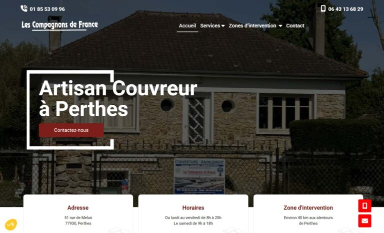Les Compagnons de France - Couvreur zingueur à Paris