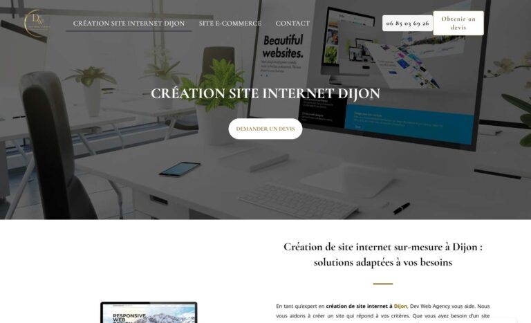 Dev'Web Agency, agence de développement web à Dijon