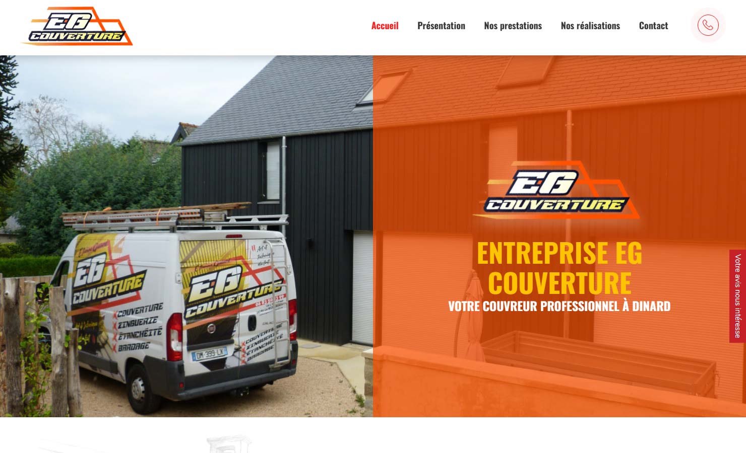 EG Couverture - Charpentier à Dinard