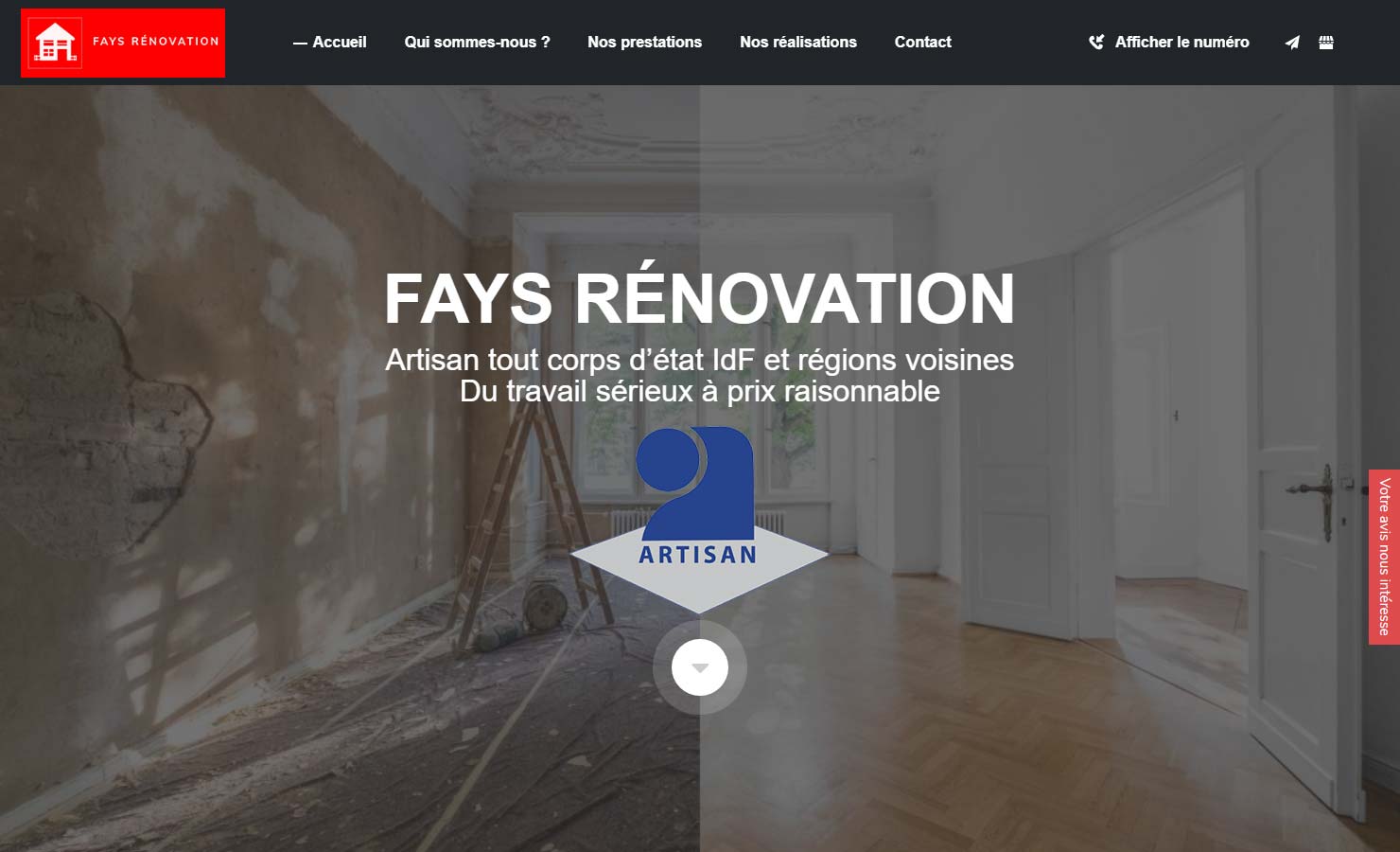FAYS RÉNOVATION - Ravalement de façade à Creil