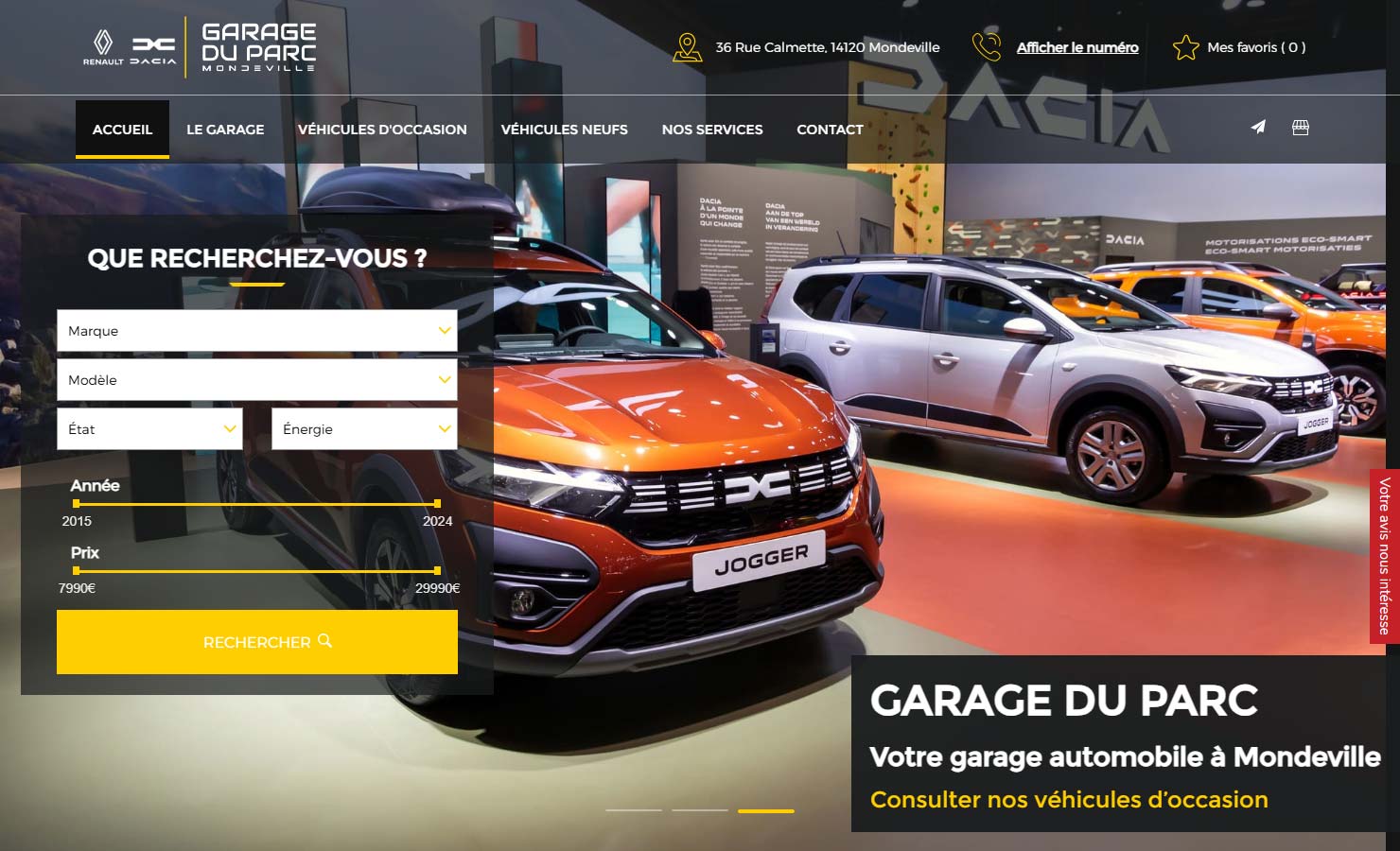 Vente véhicule à Colombelles | GARAGE DU PARC
