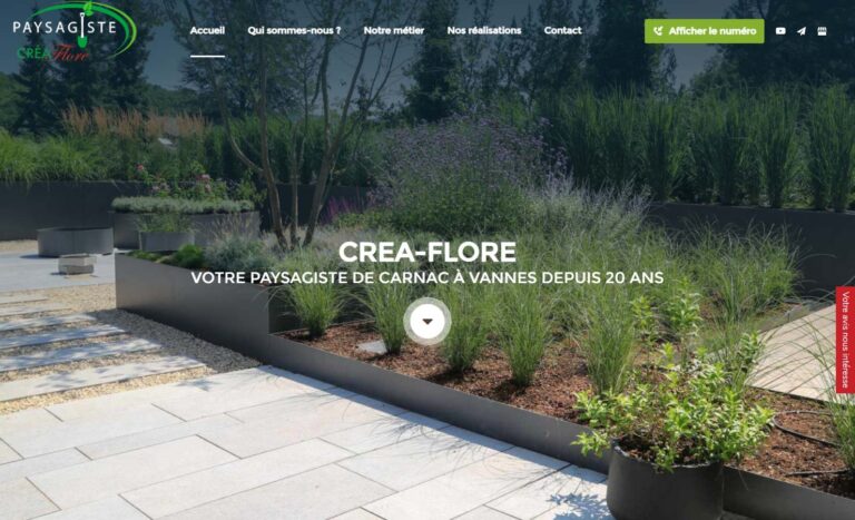 CREA-FLORE - Aménagement terrasse à Vannes