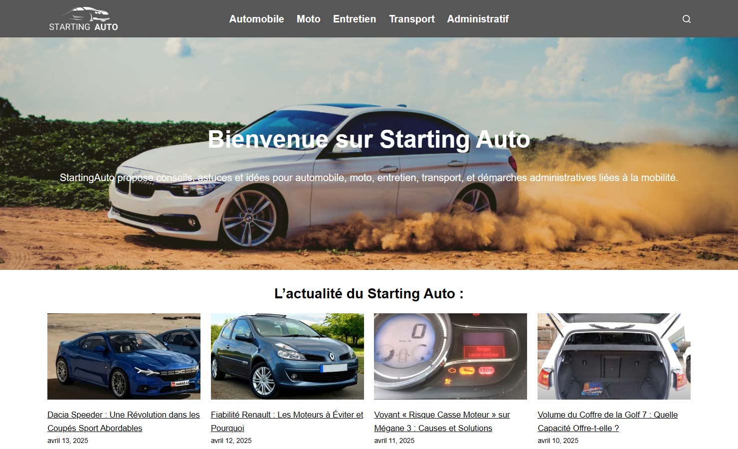 Starting Auto