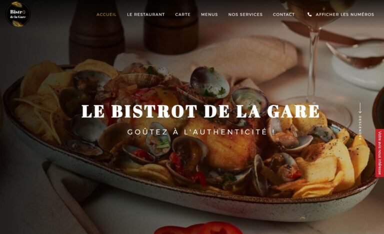 LE BISTROT DE LA GARE - Restaurant avec terrasse à Soisy-sur-Seine