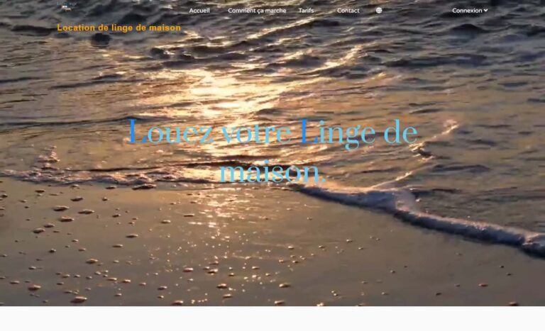 LouerLinge : location de linge de maison
