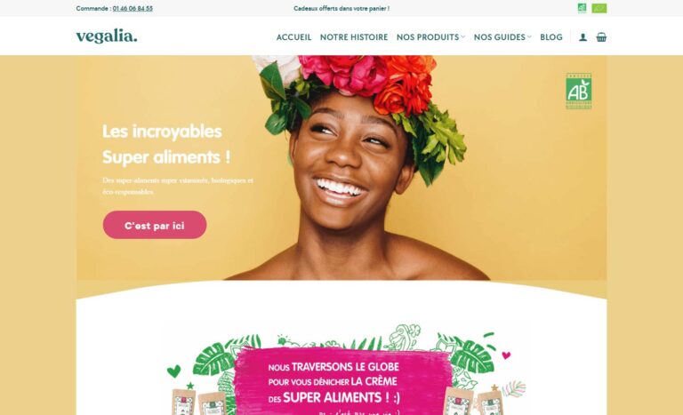 Vegalia – Compléments alimentaires bio et vegan
