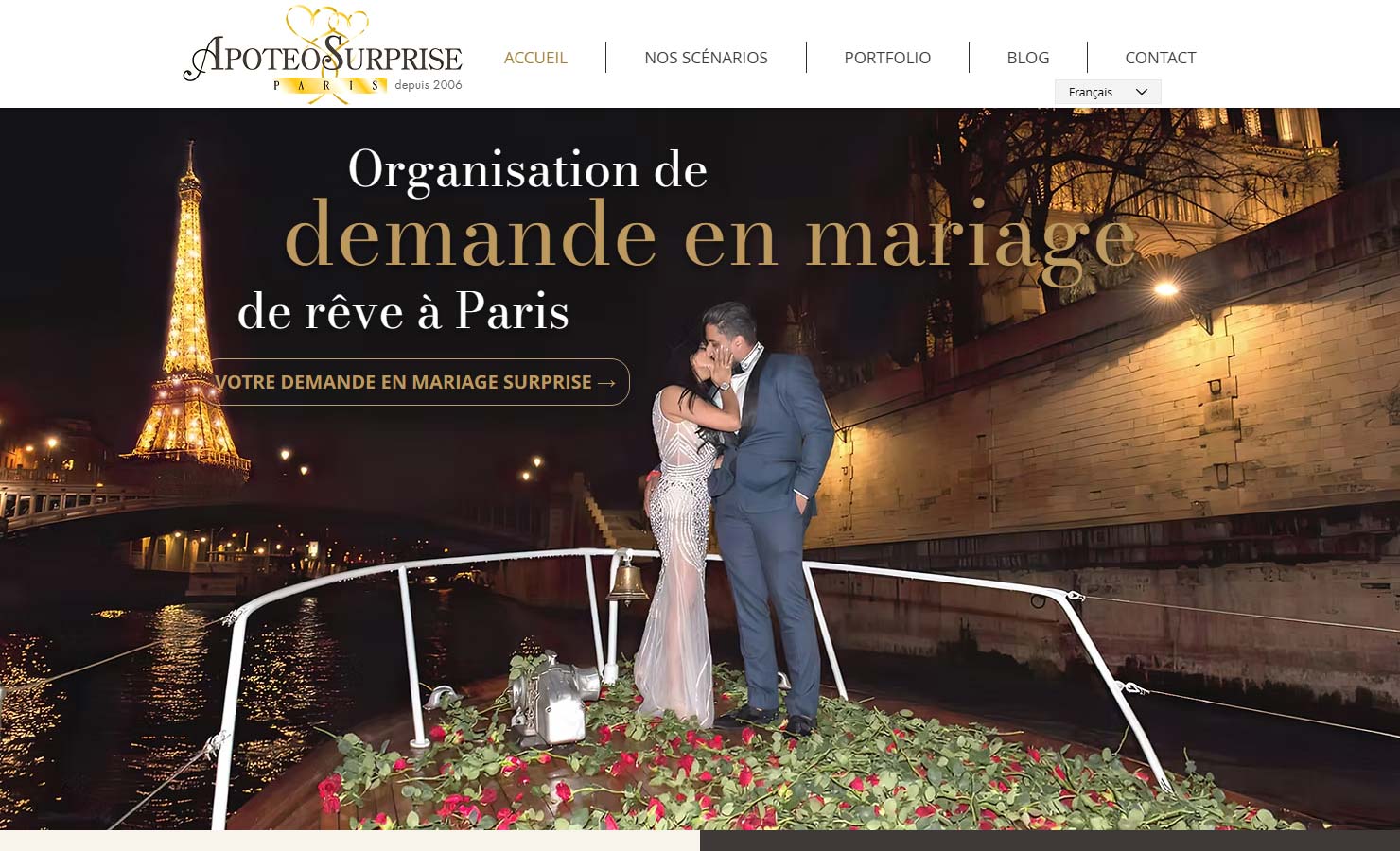 ApoteoSurprise - Demandes en mariage insolites à Paris