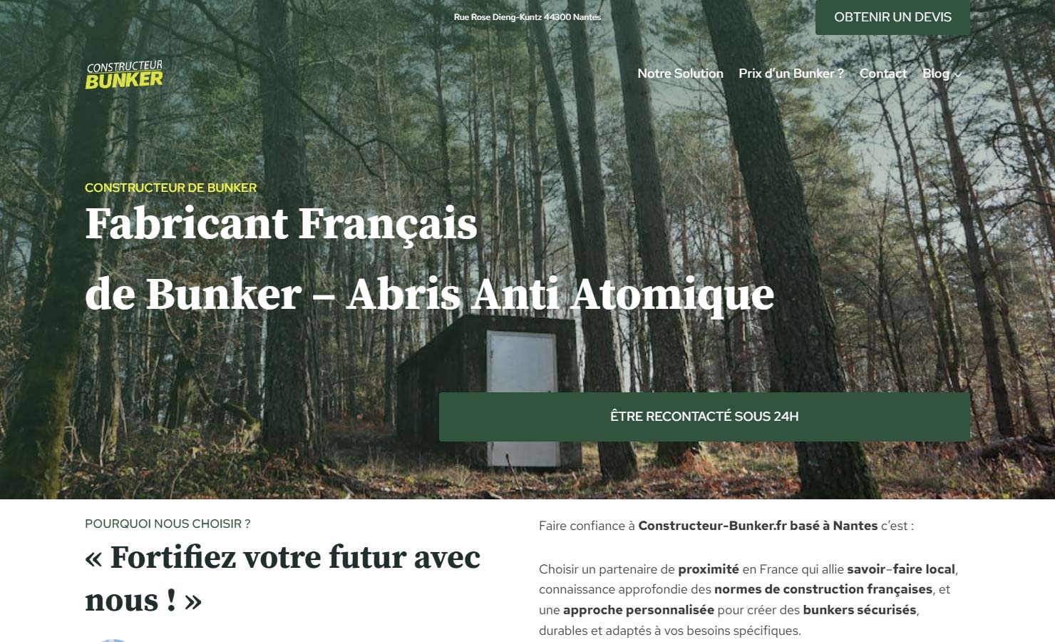 Constructeur Bunker