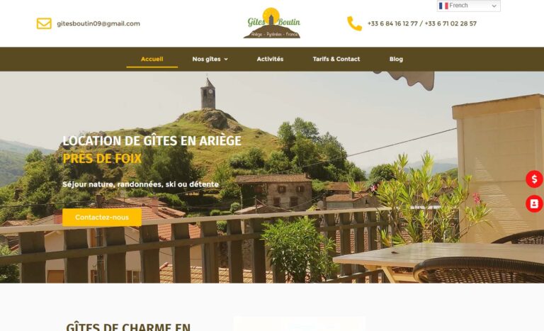 Gîtes Boutin - Location de gîtes en Ariège