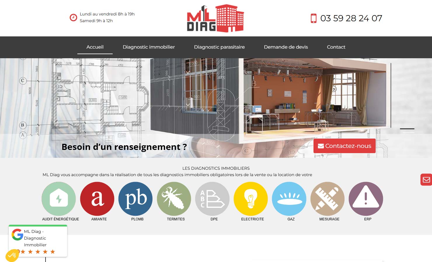ML Diag - Diagnostic immobilier à Valenciennes