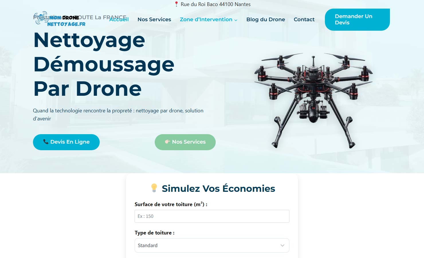Mon Drone Nettoyage