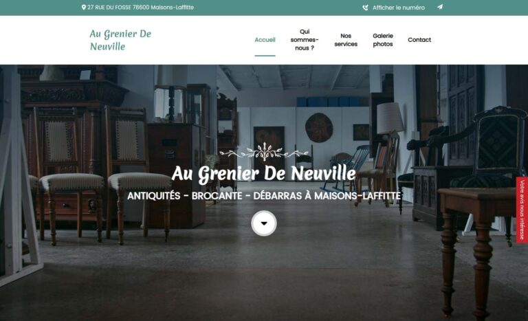 AU GRENIER DE NEUVILLE - Entreprise de débarras à Sartrouville