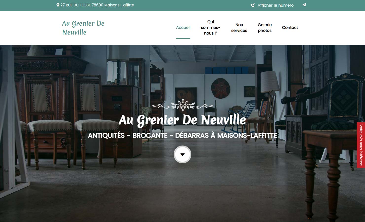 AU GRENIER DE NEUVILLE - Entreprise de débarras à Sartrouville