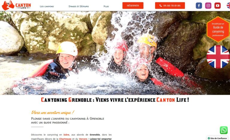 Canyon Life - Canyoning Grenoble
