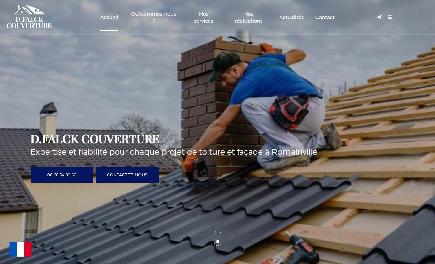 Ravalement de façade à Montreuil | D.FALCK COUVERTURE