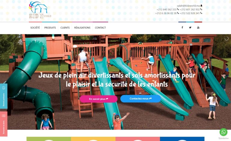 Kidzworld - Équipements pour parcs de jeux Casablanca
