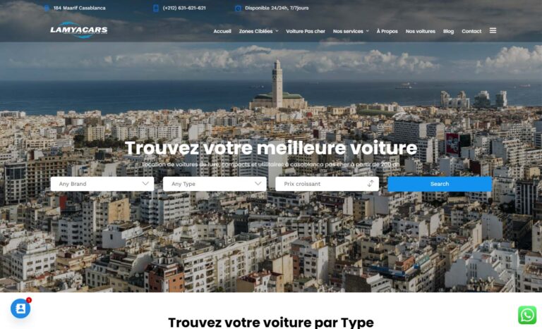 Lamyacars - Location voiture Casablanca