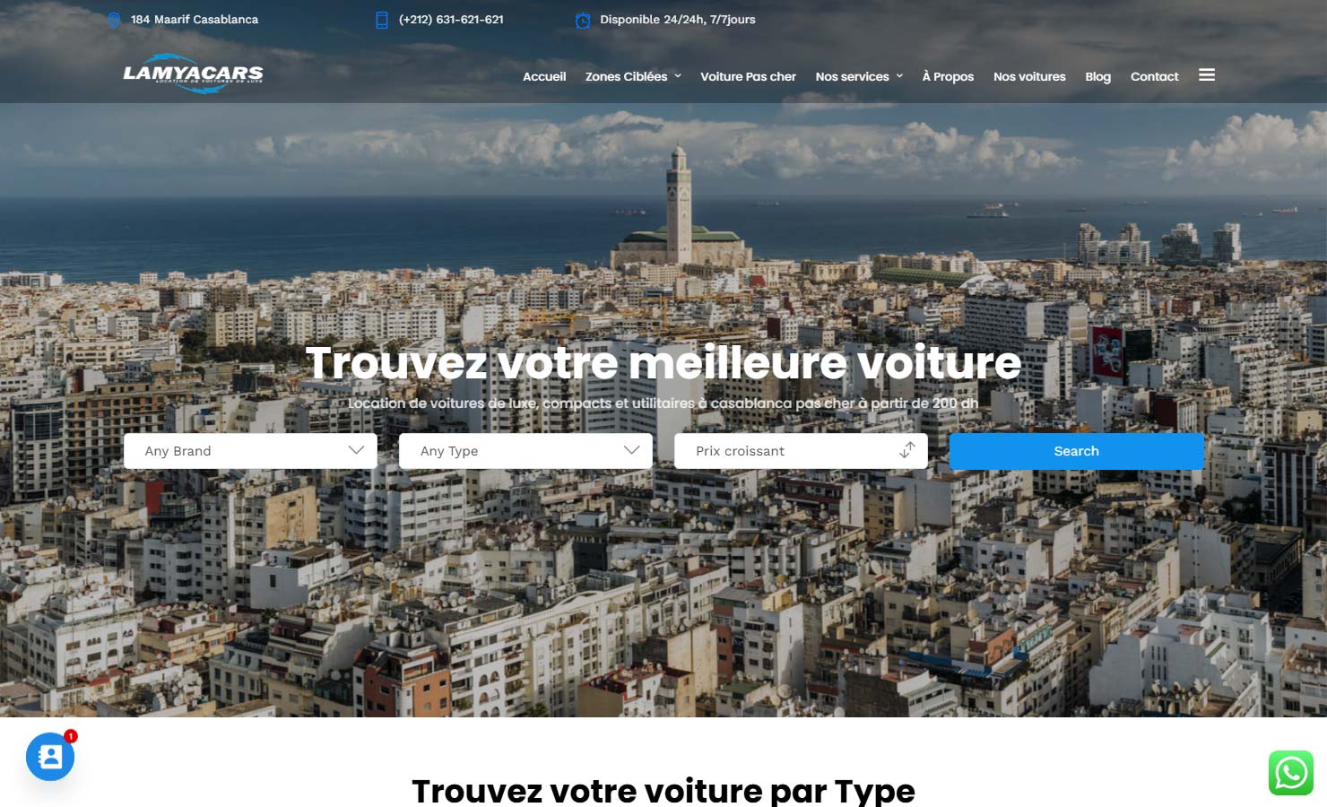 Lamyacars - Location voiture Casablanca