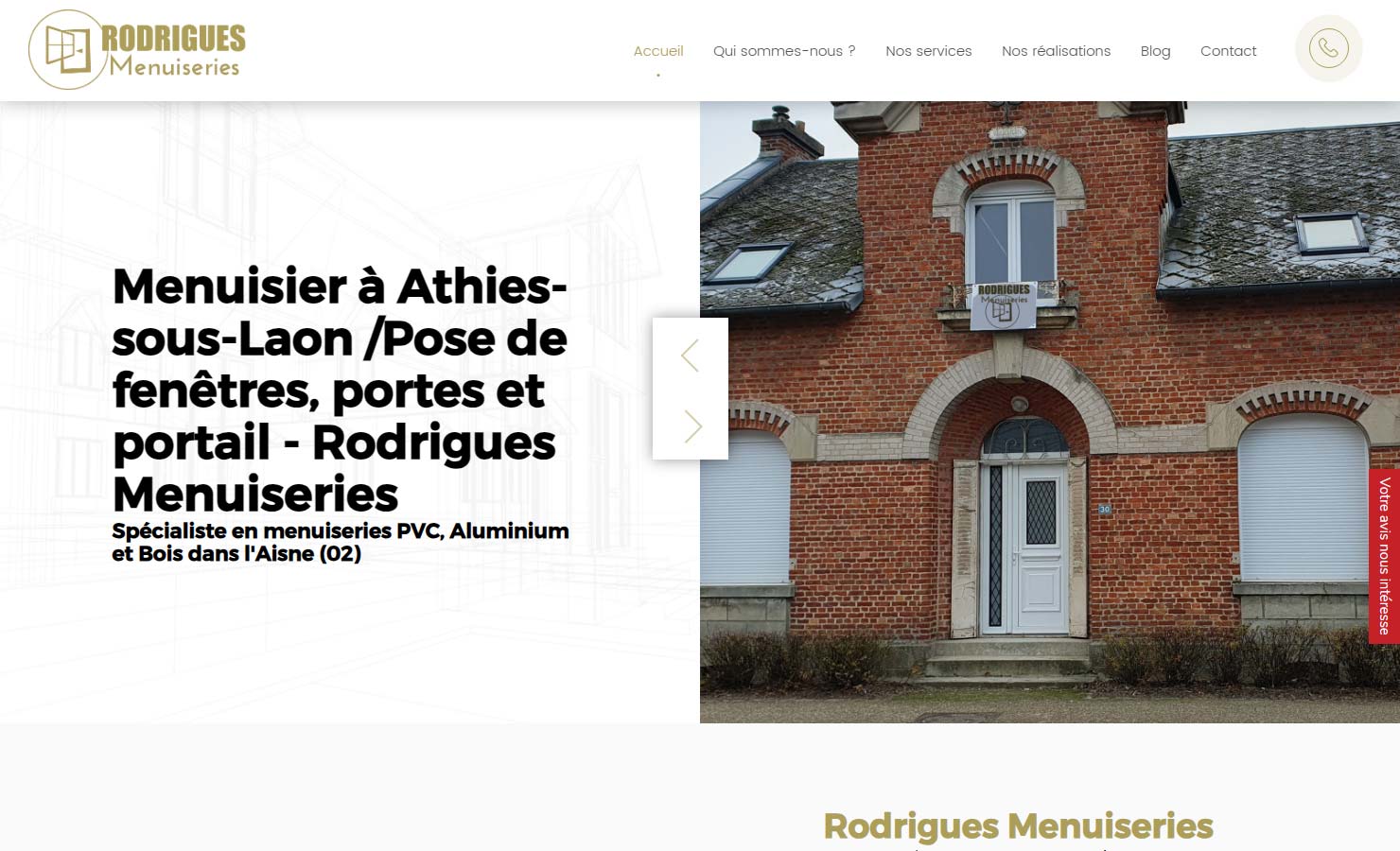 Rodrigues Menuiseries - Volet roulant à Soissons