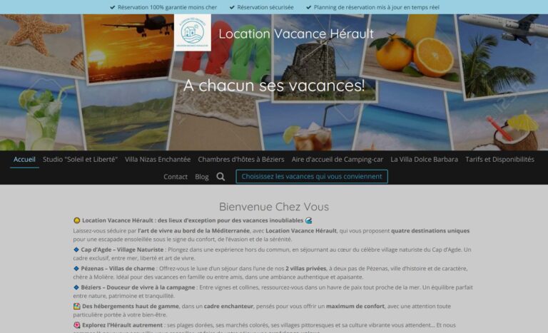 Location Vacance Hérault