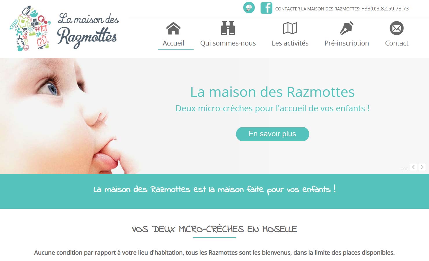 Crèche sur Amnéville, Florange, Bousse, Guénange en Moselle : La maison des Razmottes