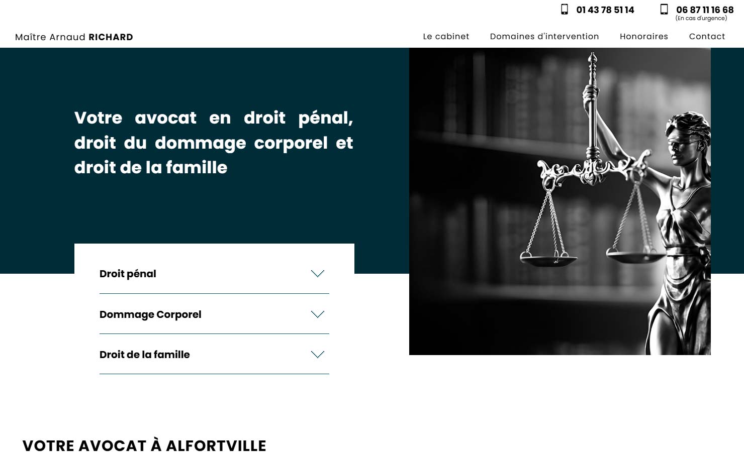 Avocat défense pénale – Garde à vue, procès, détention : Me Arnaud Richard