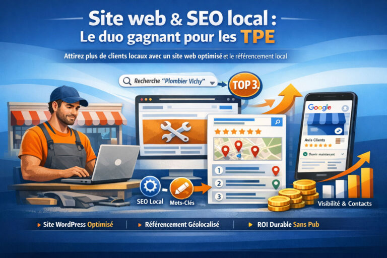 Site web et SEO local : le duo gagnant pour les TPE